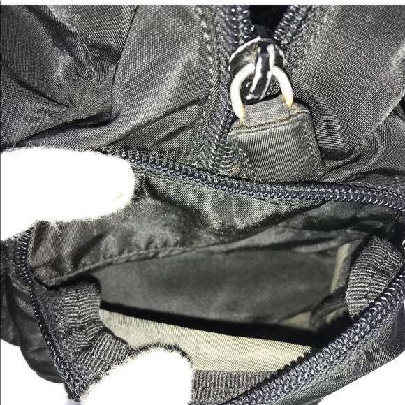 Prada backpack nylon black used 272-10-o - Picture 4 of 16